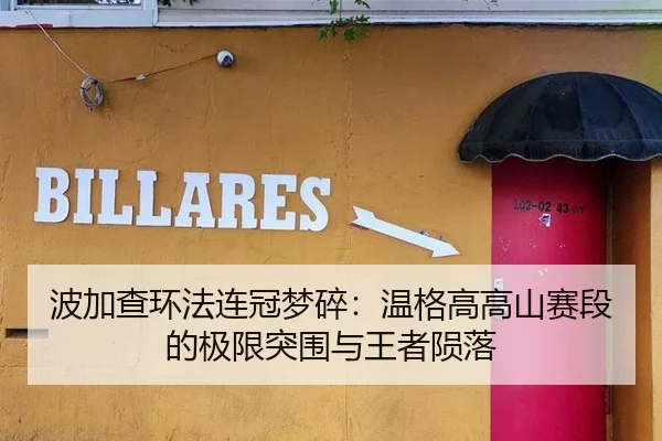 波加查环法连冠梦碎：温格高高山赛段的极限突围与王者陨落